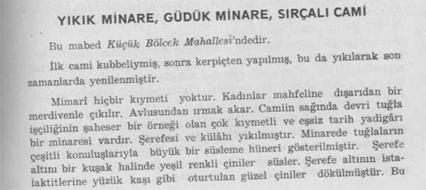 yikik-minare