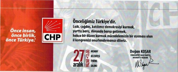 CHP İl Teşkilatı kongreye gidiyor