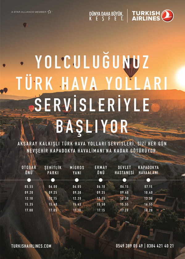 SERVIS DURAK POSTER 50X70CM