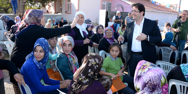 Başkan Yazgı ve Ak Parti Heyeti Hürriyet Mahallesi’nde