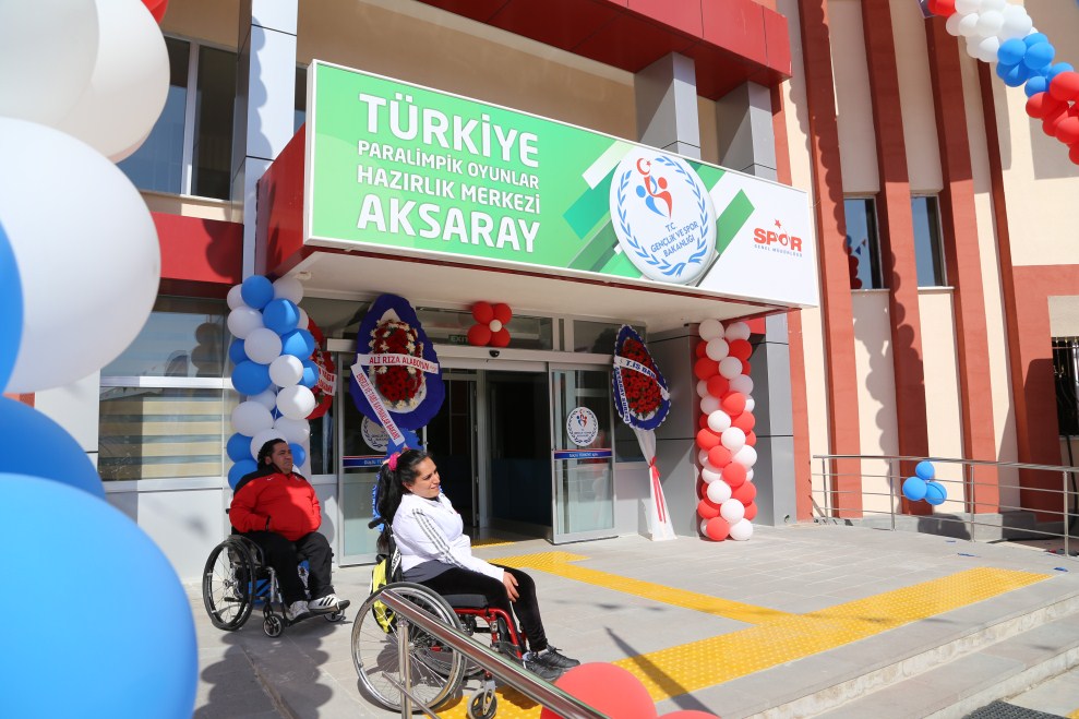 Türkiye’nin ilk Paralimpik Oyunlar Hazırlık Merkezi Aksaray’da açıldı