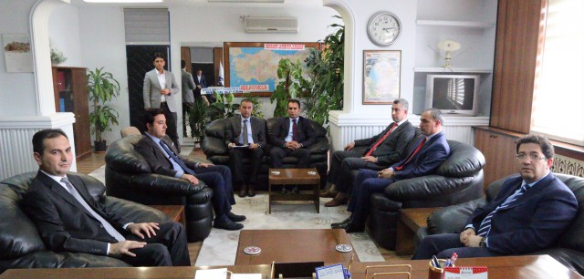 Başkan Yazgı’dan Defterdar Uğur Arslan’a ziyaret