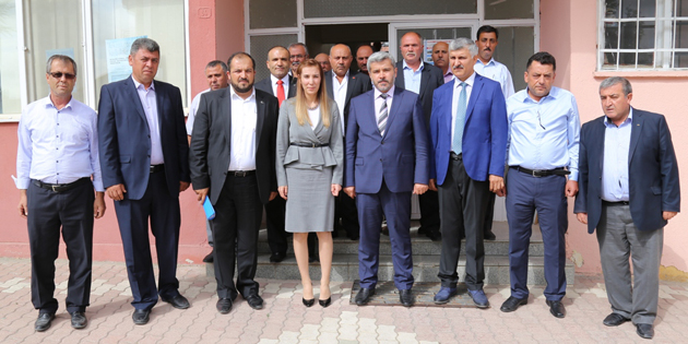 ASÜ Rektörü Sarıyahşi İlçesinde MYO taleplerini dinledi
