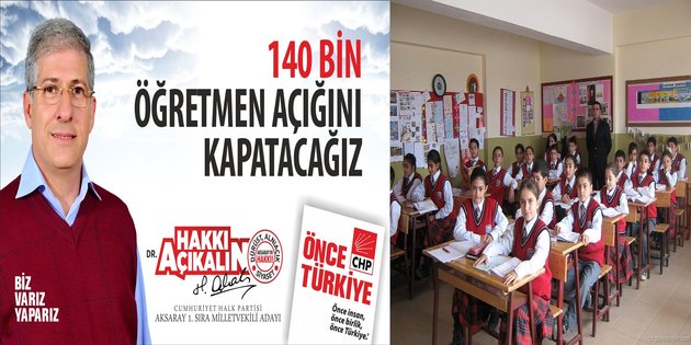 Açıkalın: Atanamayan öğretmenlerin tamamını atayacağız