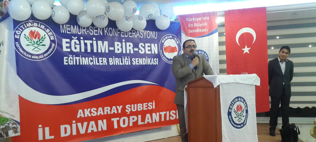 Eğitim-Bir-Sen Aksaray Şubesi İl Divan Toplantısı yapıldı