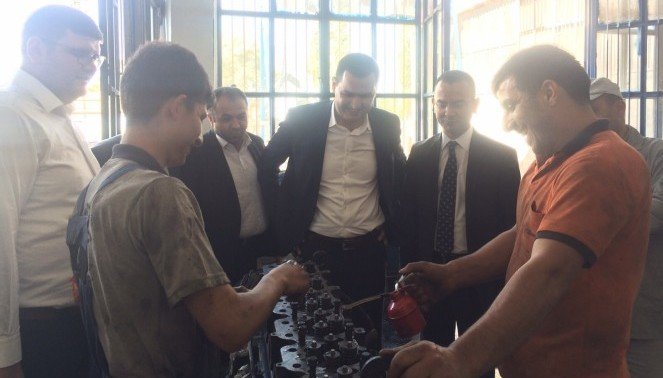 Sanayi esnafı Milletvekili Yaldır’ı bağrına bastı