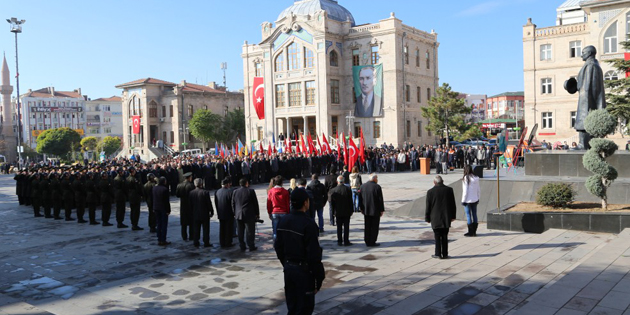 Büyük önder Mustafa Kemal Atatürk, Aksaray’da anıldı