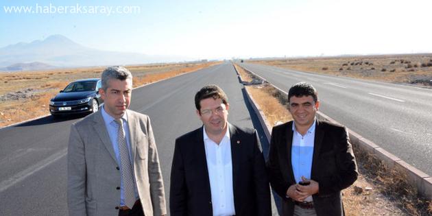 Asfaltlanan OSB yolu ulaşıma açıldı