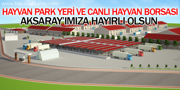 Hayvan Park Yeri ve Canlı Hayvan Borsası projesi tanıtıldı