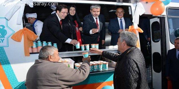 Belediye’den Mobil Çorba Evi ve Telefon Şarj Ünitesi