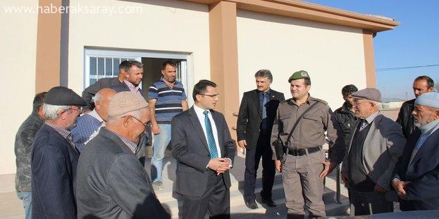 Eskil Kaymakamı köy ziyaretlerinde