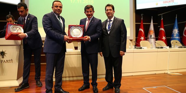 Başbakan Davutoğlu’ndan Aksaray’a teşekkür