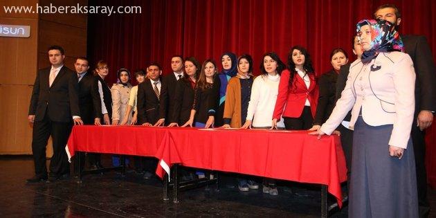 24 Kasım Öğretmenler Günü düzenlenen törenle kutlandı