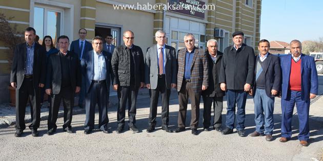 Vali Ataklı’dan, Aksaray Ticaret Borsası ziyareti