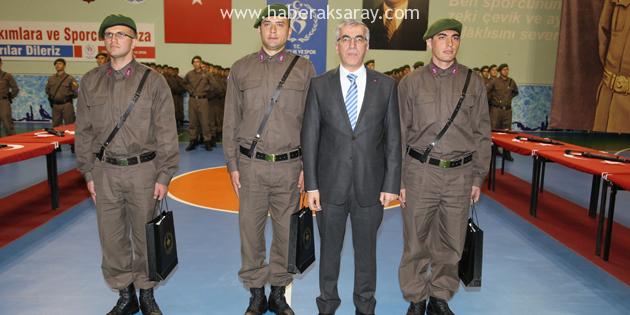 Aksaray’da 361. kısa dönem 45 er, yemin etti