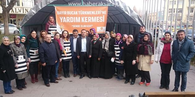 AK Parti Bayırbucak’a yardım için kermes açtı