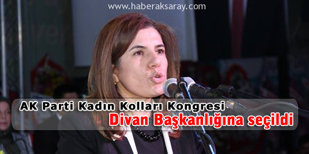 AK Parti Divan Başkanlığına İlknur İnceöz seçildi