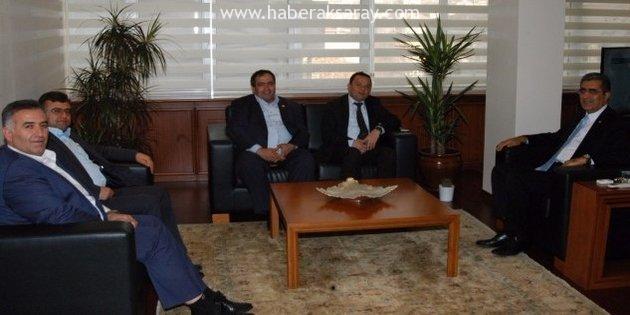 Ak Parti heyetinden Recep Konuk’a ziyaret