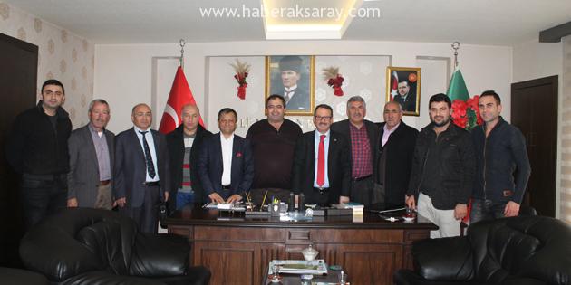 Ak Parti heyetinden ekonomiye katkı sağlayan kuruluşlara ziyaret