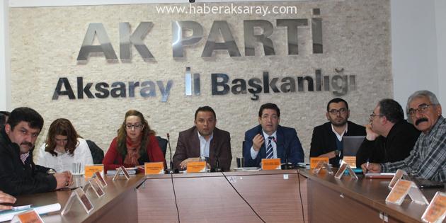 Yazgı, Ak Parti Yönetim Kurulu Toplantısına katıldı