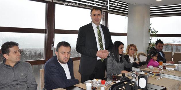 Aksaray Barosu Stajyer Avukatlarla kahvaltıda buluştu