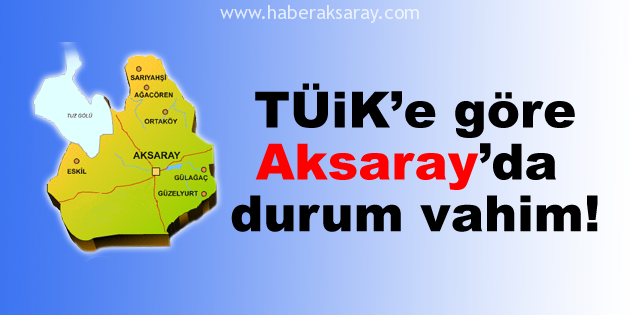 TÜİK açıkladı: Aksaray’ın yaşam endeksi!