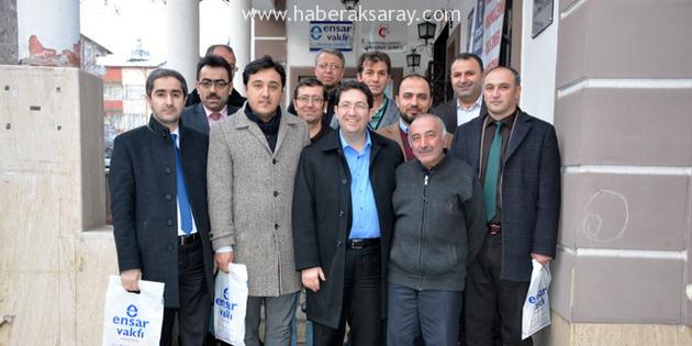 Başkan Yazgı Ensar Vakfı yöneticilerini ziyaret etti