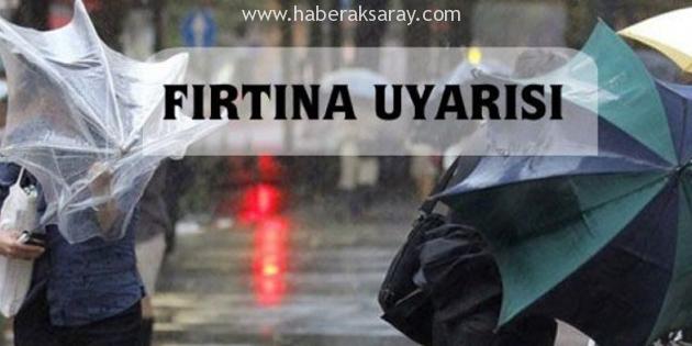 Meteoroloji’den ‘kuvvetli rüzgar’ ve ‘fırtına’ uyarısı