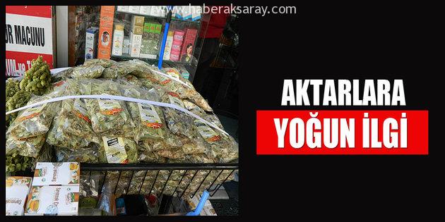 Soğuk havalarda kış çayına büyük ilgi