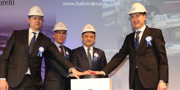 Mercedes Benz Türk Fabrikası’nda temel atıldı