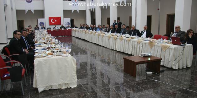 Ortak Paylaşım ve Genel Değerlendirme Toplantısı yapıldı
