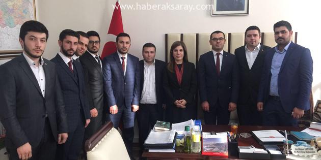 Aktaş’tan Vekillere teşekkür ziyareti