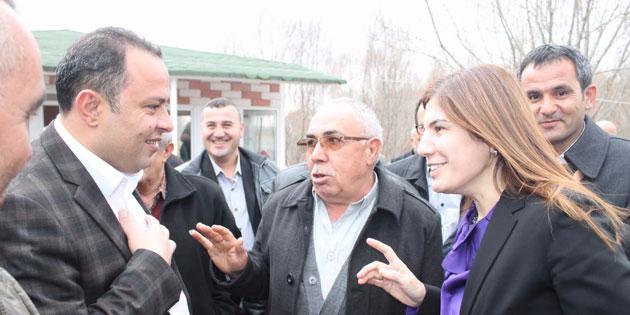 Ak Parti heyeti ilçe ve beldeleri ziyaret etti
