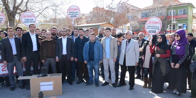 Ak Parti Gençlik Kolları 28 Şubat darbesini kınadı