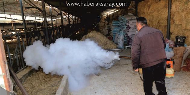 Aksaray Belediyesi haşerelere karşı mücadele başlattı