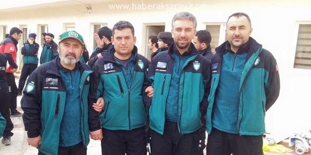 Aksaray İHH Acil Yardım Birimi Kilis’te