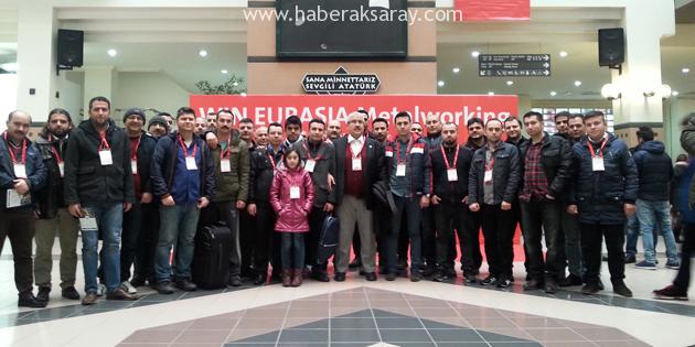 ATSO üyeleri WIN EURASIA METALWORKING fuarına katıldı