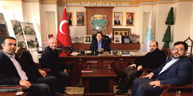 Buhara Hizmet Derneği’nden Başkan Yazgı’ya ziyaret