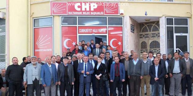 CHP Sultanhanı’nda yeni binasını açtı