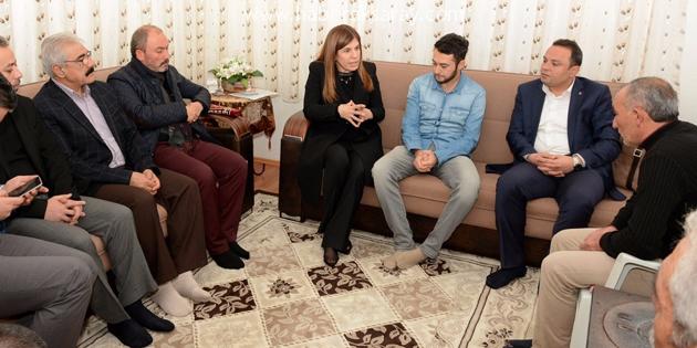 İnceöz ve Karatay’dan yaralı Polis’e ziyaret
