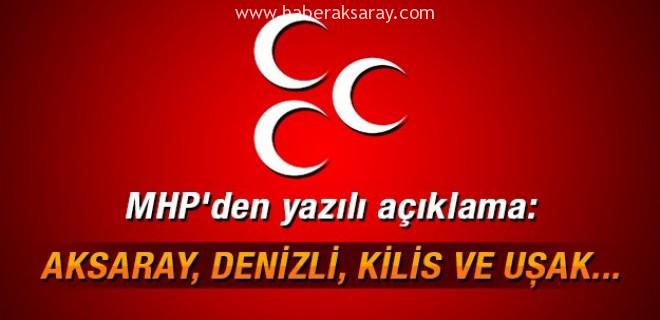 MHP Aksaray İl ve İlçe Teşkilatları kapatıldı!