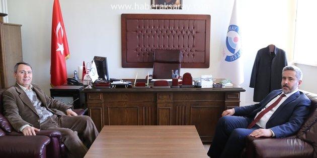Teknik Bilimler MYO Müdürü’ne hayırlı olsun ziyareti