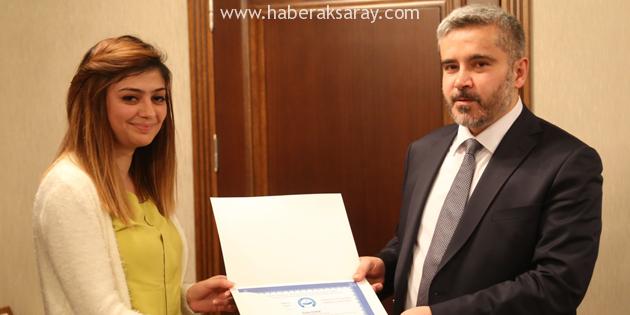 11 Kursiyer Yabancılara Türkçe Öğretimi Sertifikası aldı