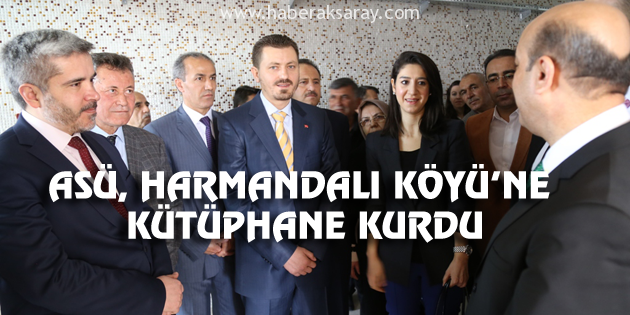 ASÜ, Harmandalı Köyü’ne kütüphane kurdu