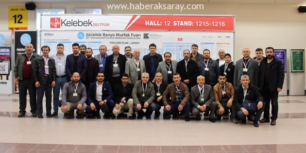 ATSO üyeleri Seramik Banyo Mutfak Fuarına katıldı