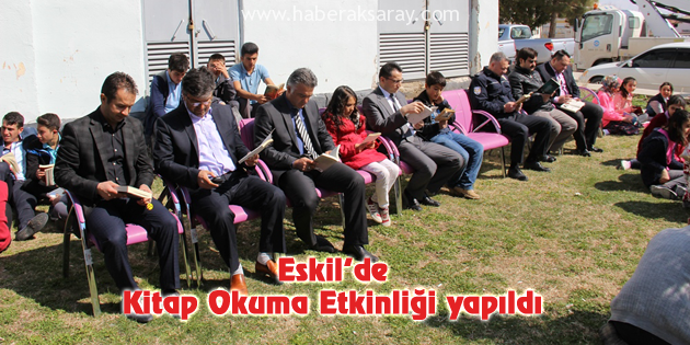 Eskil’de Kitap Okuma Etkinliği yapıldı