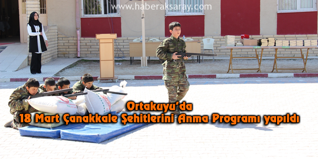 Ortakuyu’da 18 Mart Çanakkale Şehitlerini Anma Programı yapıldı