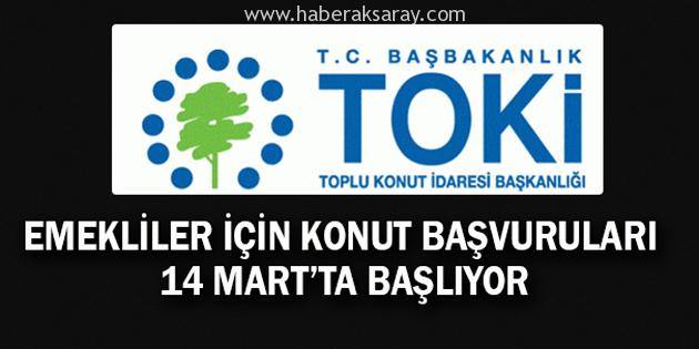 Aksaray’da TOKİ başvuruları 14 Mart’ta başlıyor