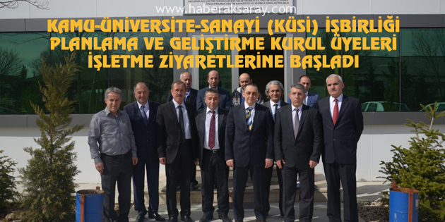 Aksaray’da Kamu-Üniversite-Sanayi İşbirliği toplantısı yapıldı