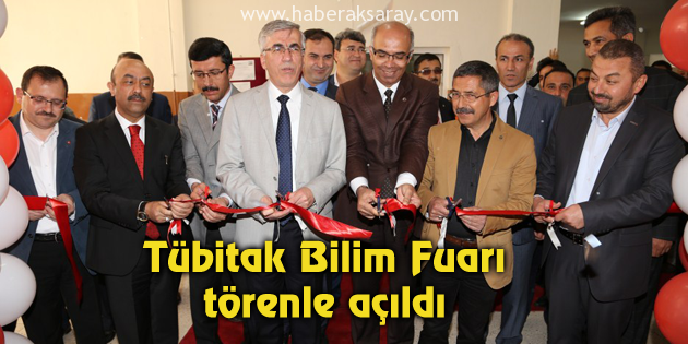 Tübitak Bilim Fuarı törenle açıldı